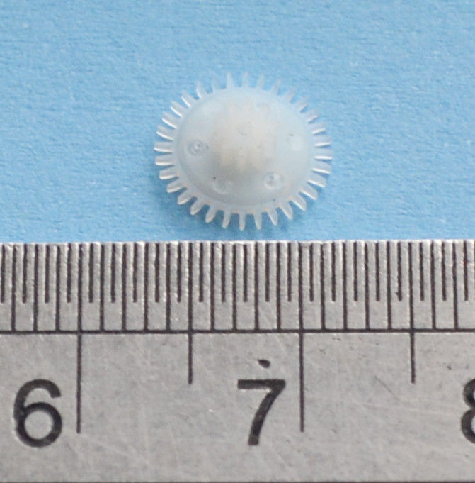 Halkalı küçük plastik dişliler Tahrik dişlisi özel plastik kalıp boyutu 8mm